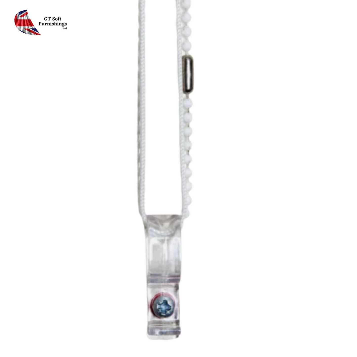 Child Safety Clear P-Clips for Vertical and Roller Blinds | Blind Cord Safety Clips